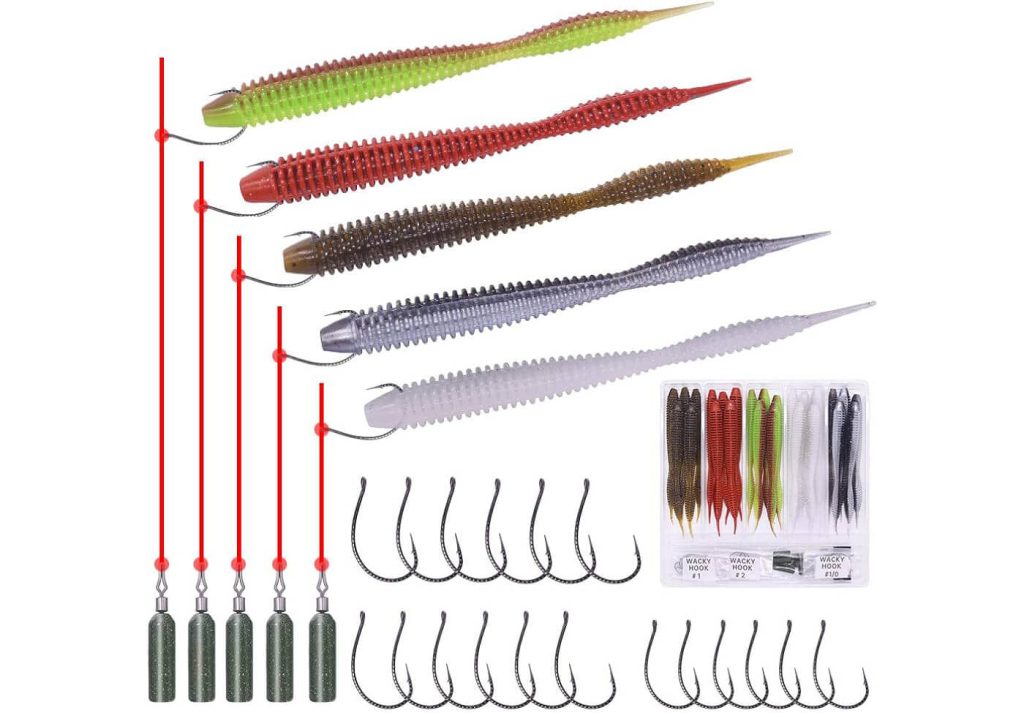 soft plastic stick baits bass fish lures