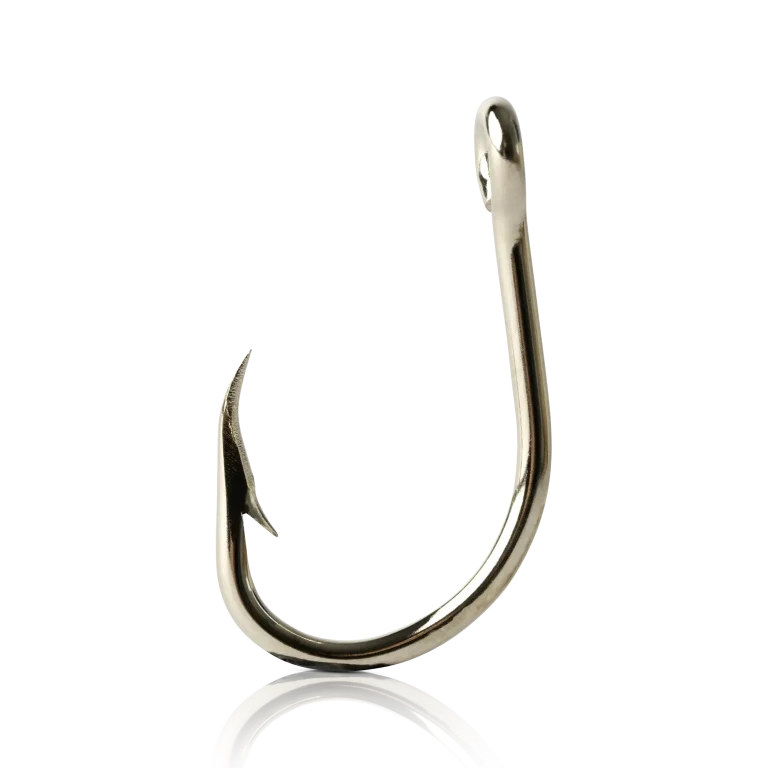 bait hooks on a white background