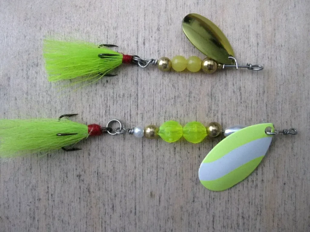 green Inline Spinners