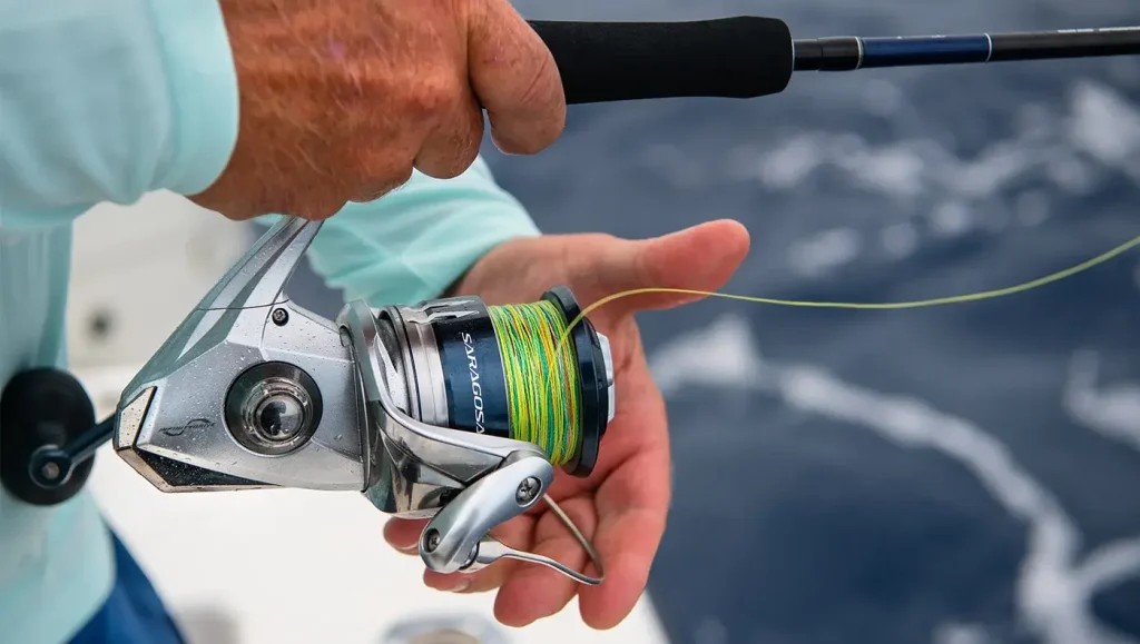 how to spool a fishing reel