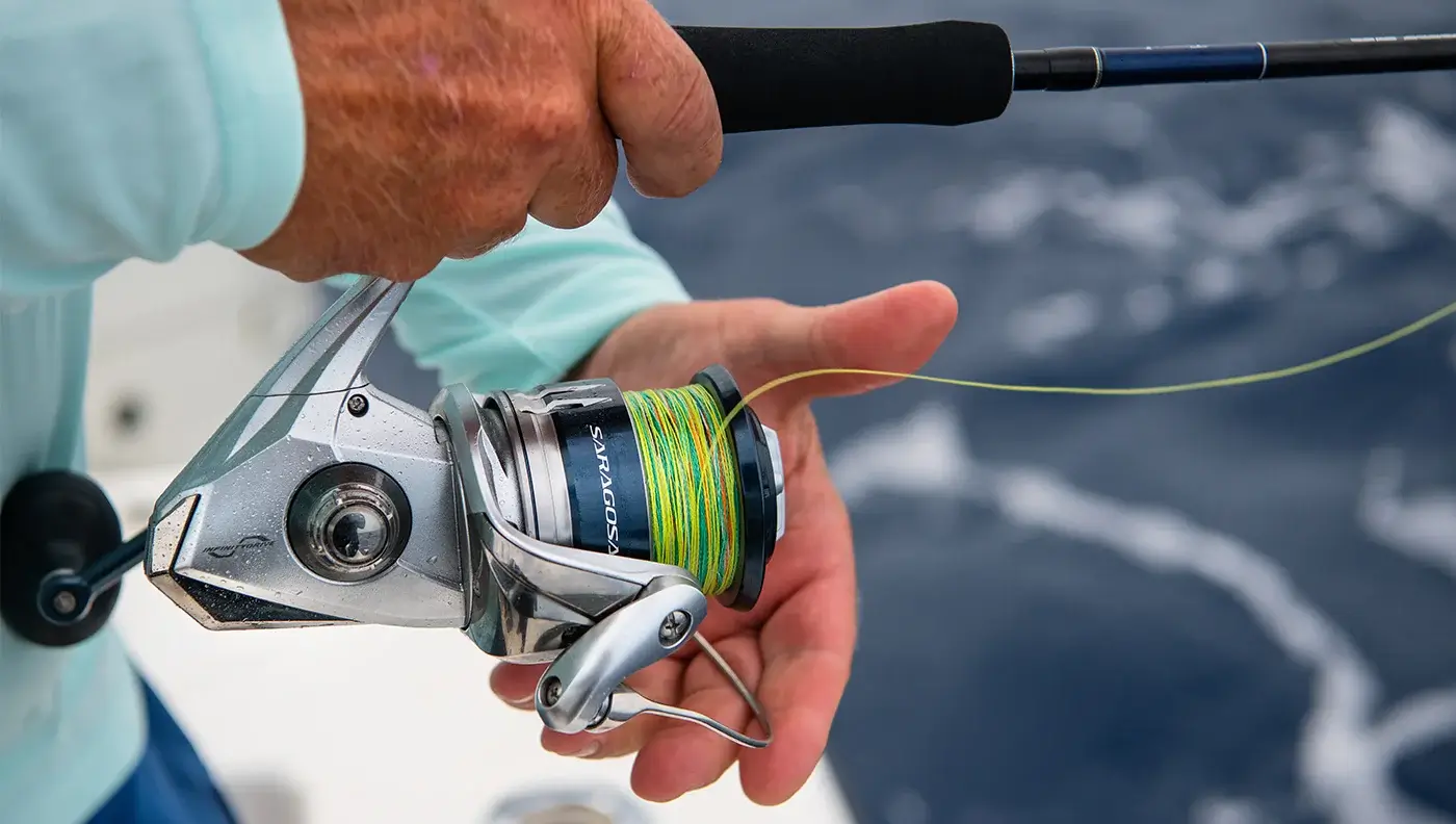 how to spool a fishing reel