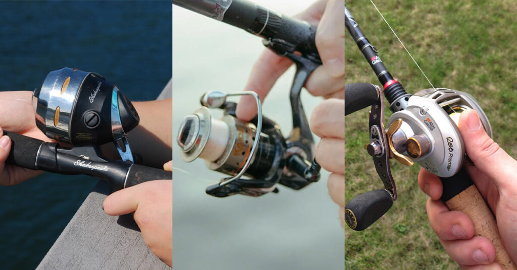 Three Types Of Fishing Reels